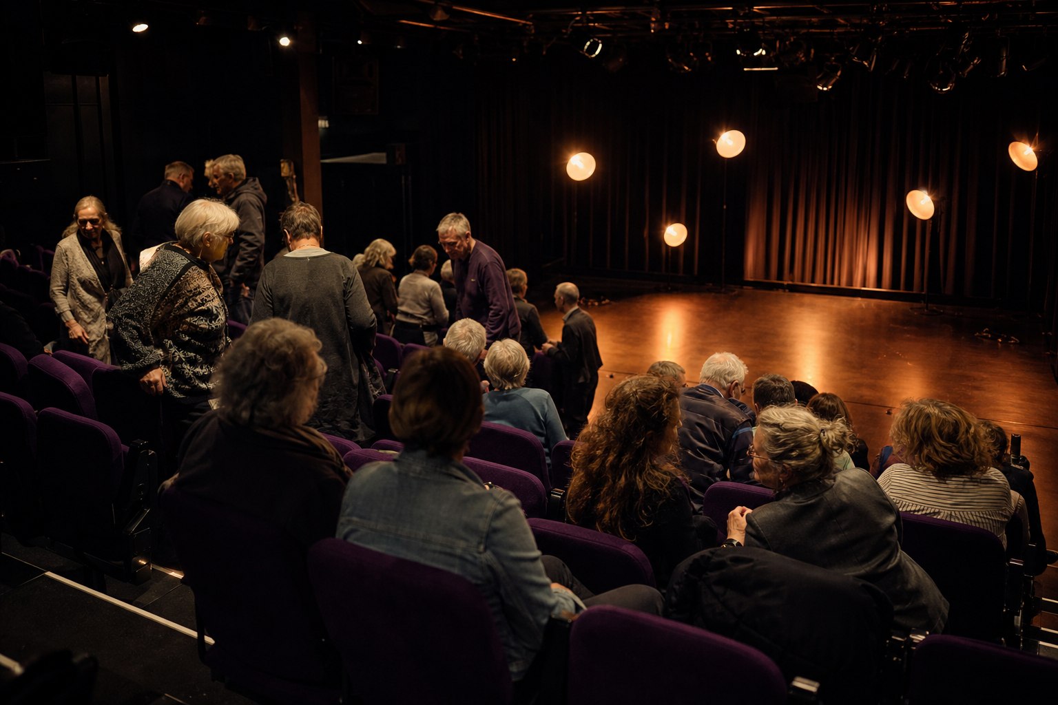 Beeld bij een tentoonstelling met een thema plannen zonder alles vol te hangen